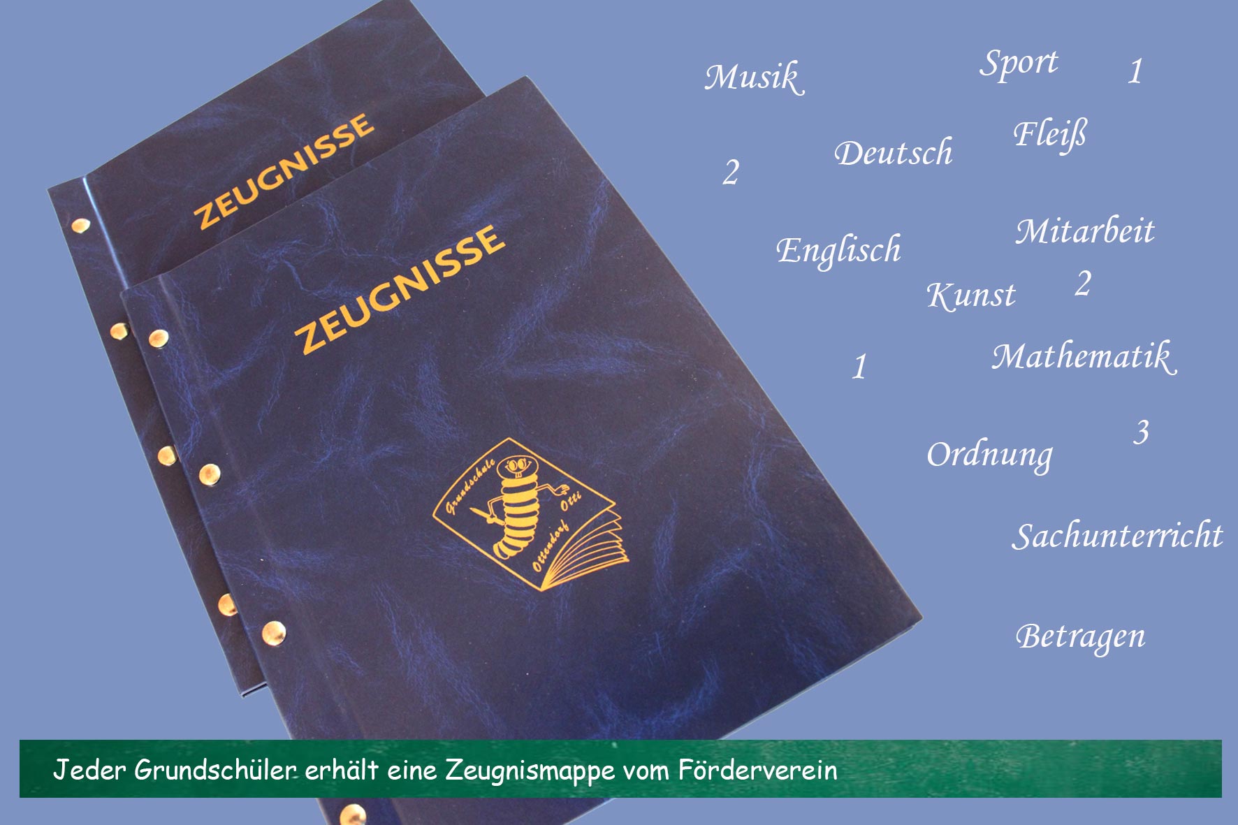 Zeugnismappe für jeden Schüler Zeugnismappe für jeden Schüler